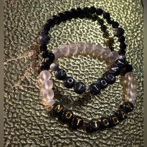 Beaded Bracelet “Not Today”